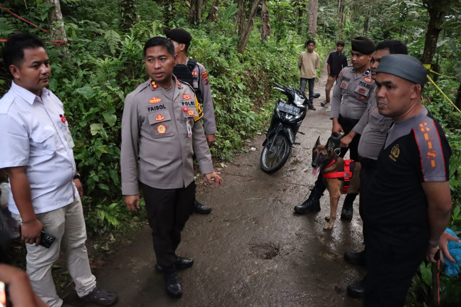 K-9 Temukan Baju Gadis Penjual Gorengan di Padang Pariaman 