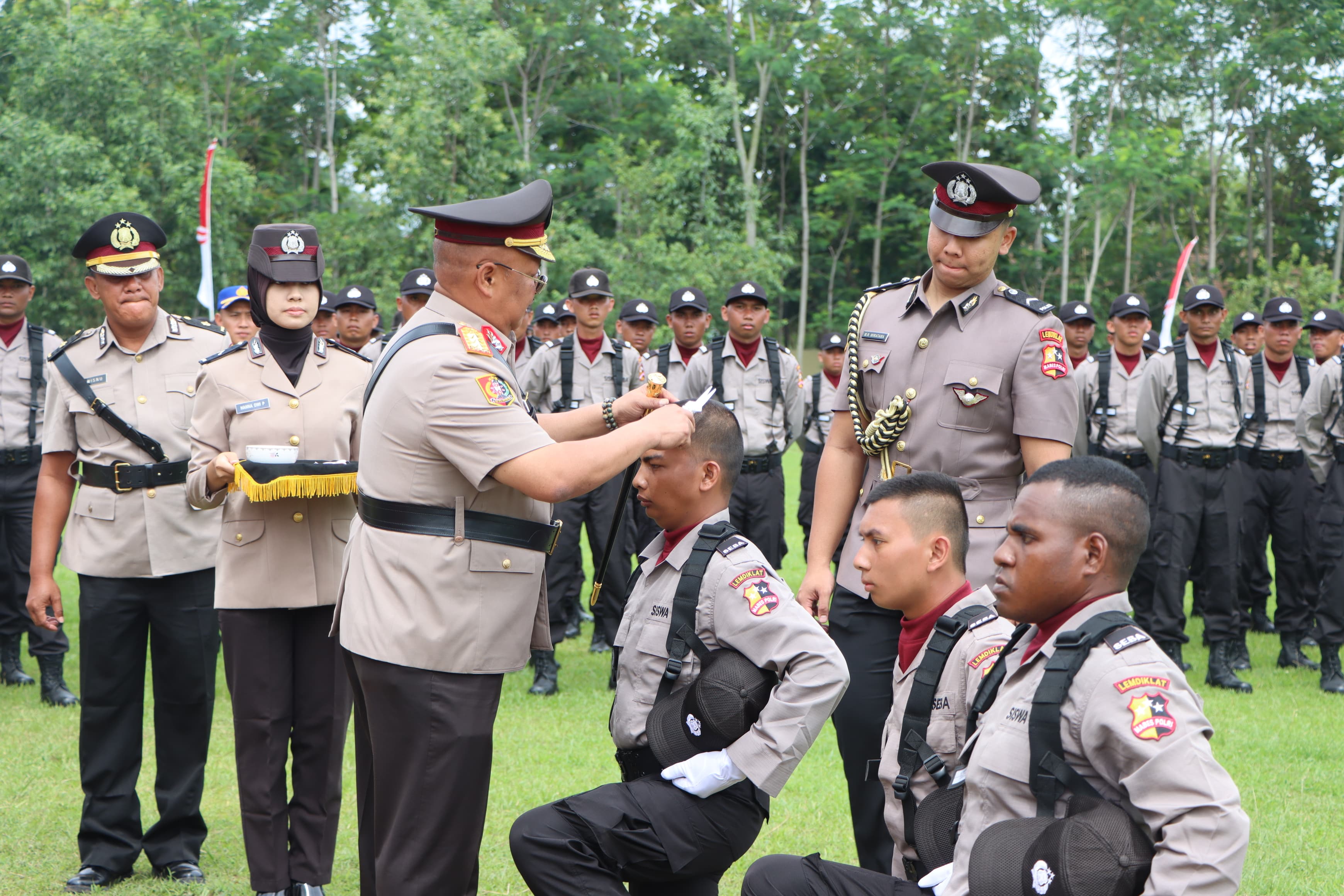 Kalemdiklat Polri Buka Dik Bakomsus Polri Di Pusdik Binmas