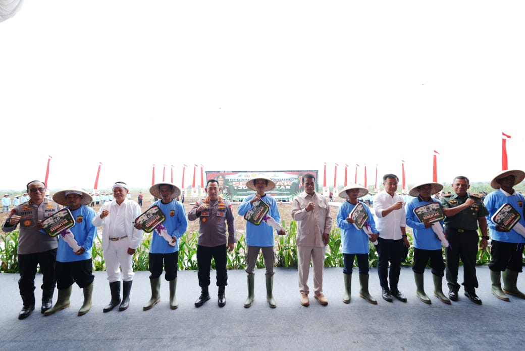 Kementan dan Polri Mantapkan Sinergi Menuju Swasembada Jagung 2025, Targetkan 4 Juta Ton Produksi Tambahan