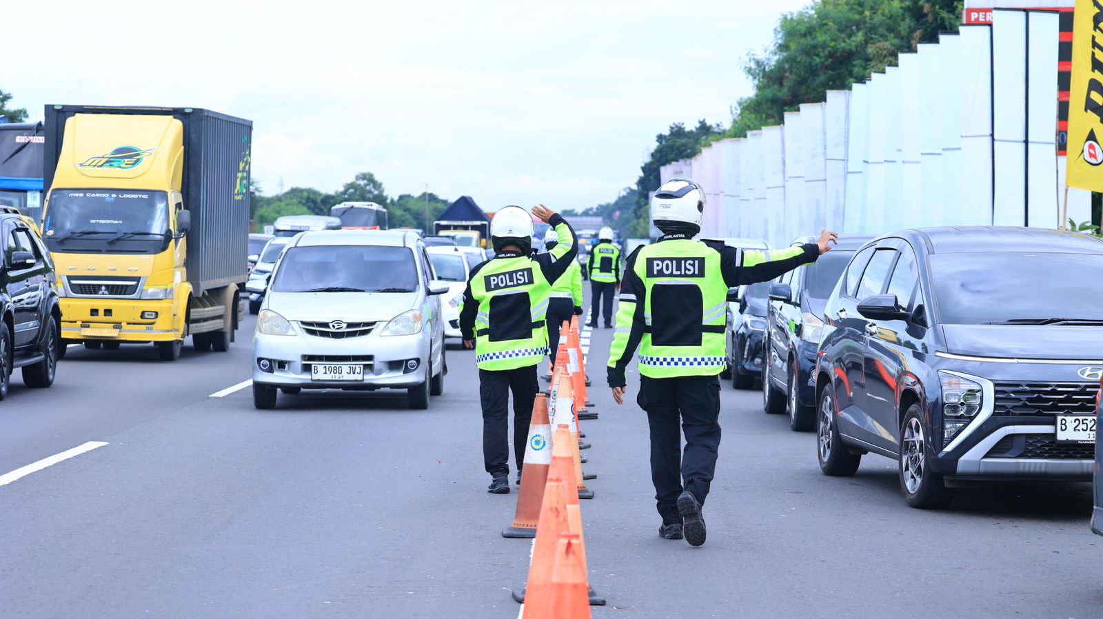 Survei Tunjukan Kepuasan Terhadap Kinerja Polantas Saat Pengamanan Mudik 2025