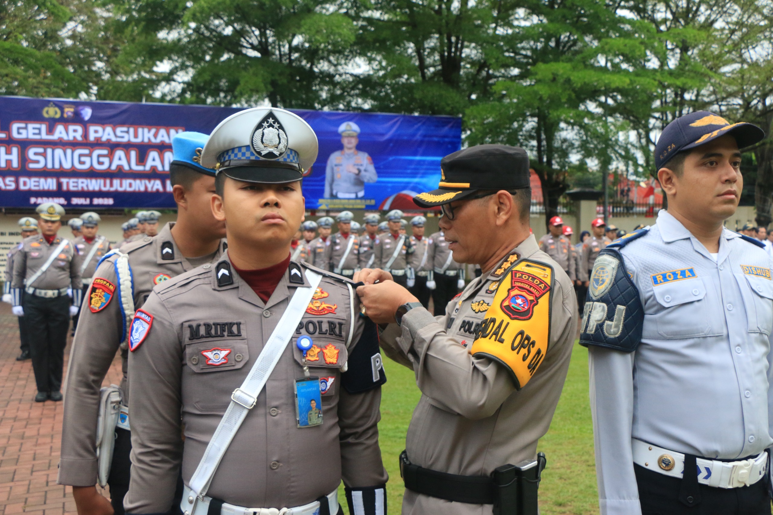 Operasi Patuh Singgalang 2025 Dimulai, Polda Sumbar Tegaskan Komitmen Keselamatan Berlalu Lintas