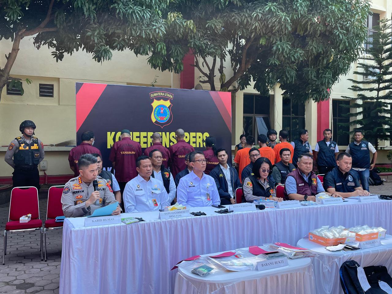 130 Kasus TPPO Terungkap, Bareskrim Polri Tegaskan Komitmen Lindungi PMI Lewat Konferensi Pers di Polda Sumut