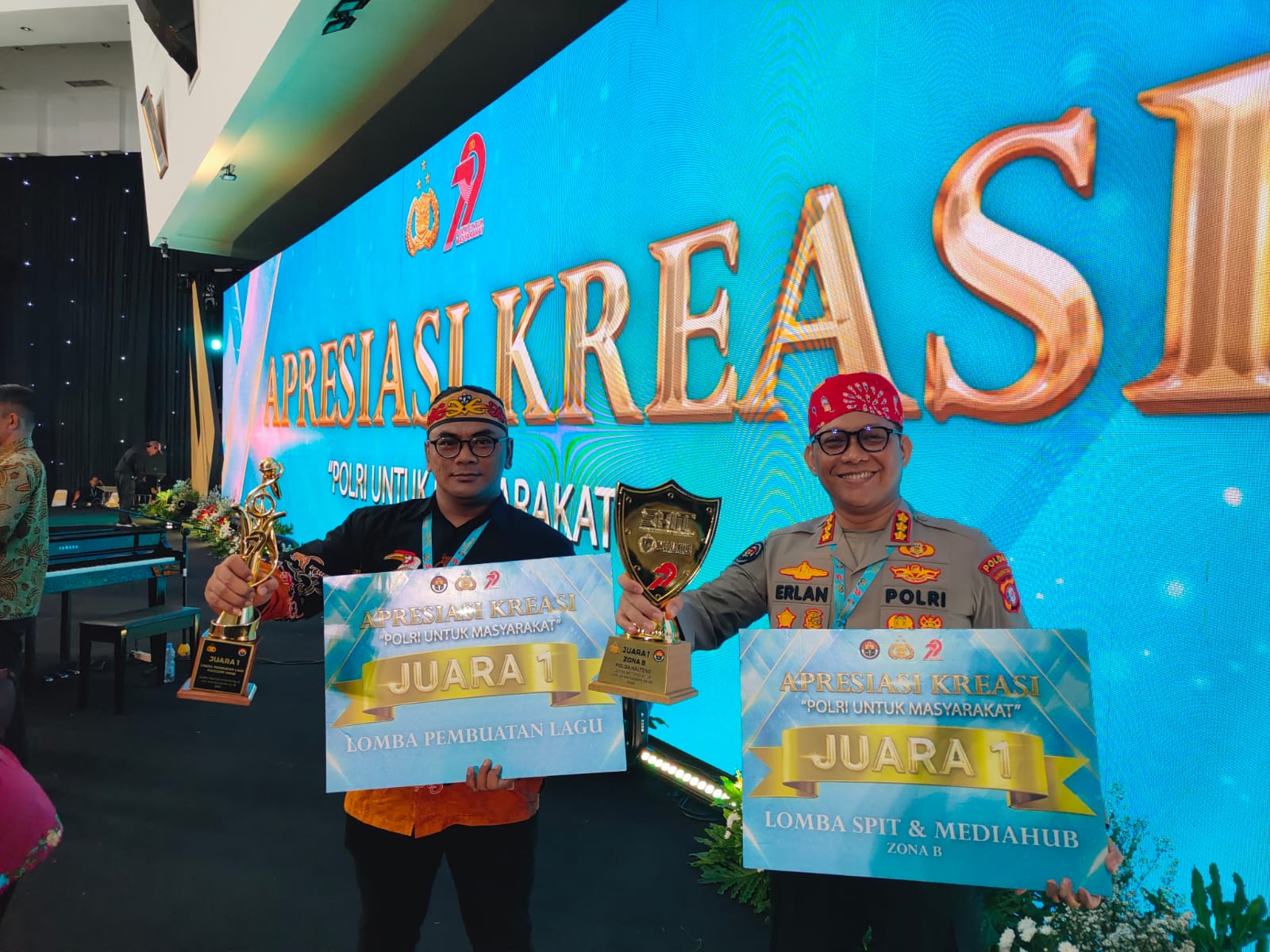 Prestasi Cermelang, Polda Kalteng Sabet 2 Penghargaan Bergengsi di Awarding Day Kreasi Polri